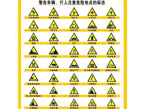 湖南交通标志牌